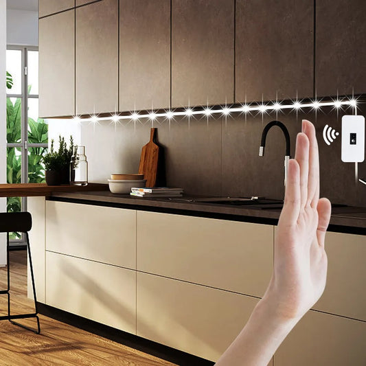 USB Motion LED Backlight TV Kitchen LED Strip Hand Sweep Waving Sensor Light